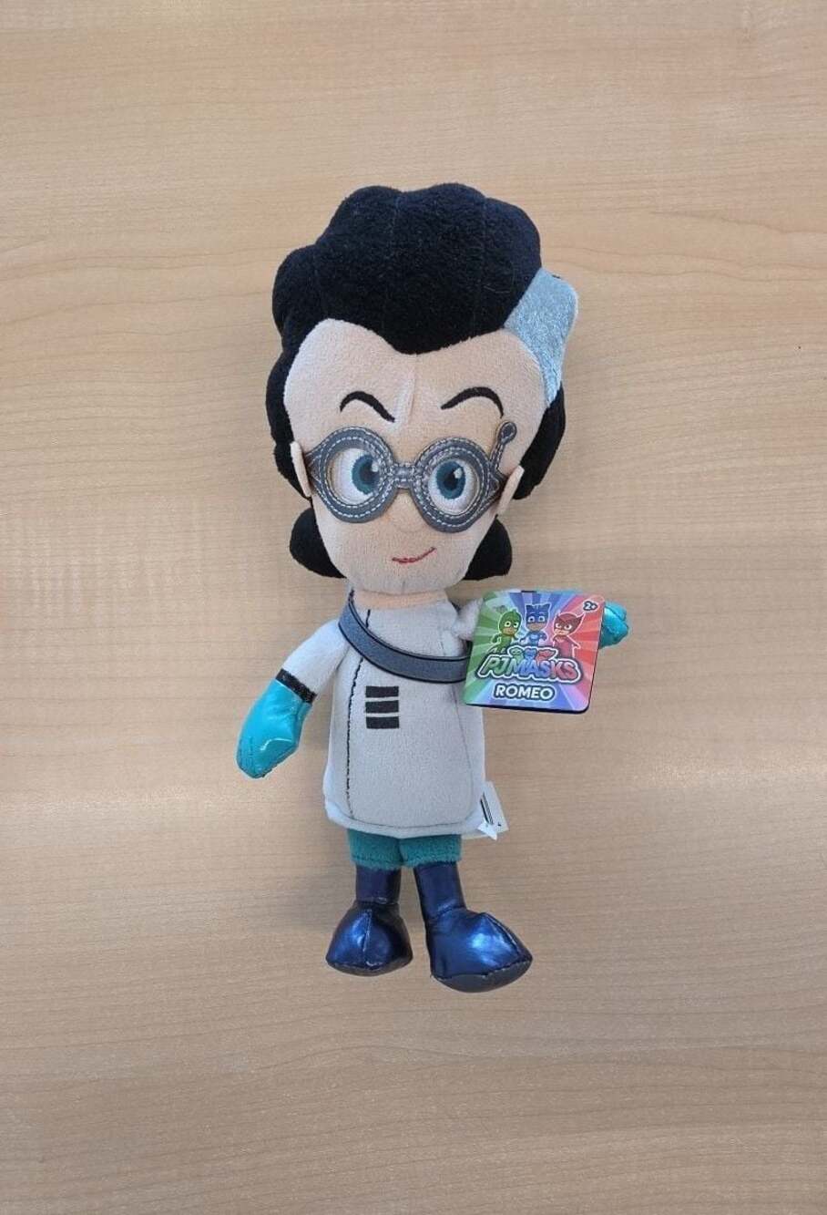 PJ Masks Romeo Bean Plush Stuffed Toy NEW WITH TAGS!